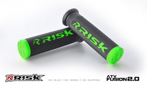 FUSION 2.0 Ergo ATV/MTB Grips with Fusion Grip Tech Bonding System