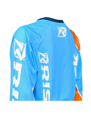 VENTIlato Motocross Jersey - Blue/Orange