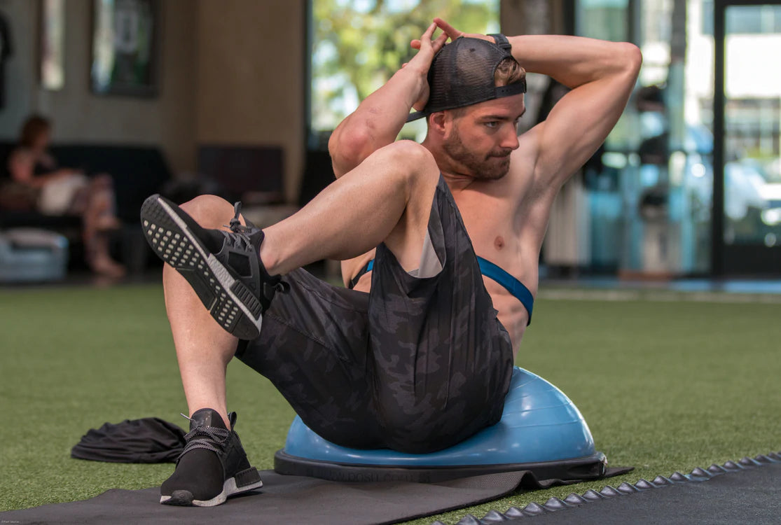 Motocross athlete using yoga to train for motocross