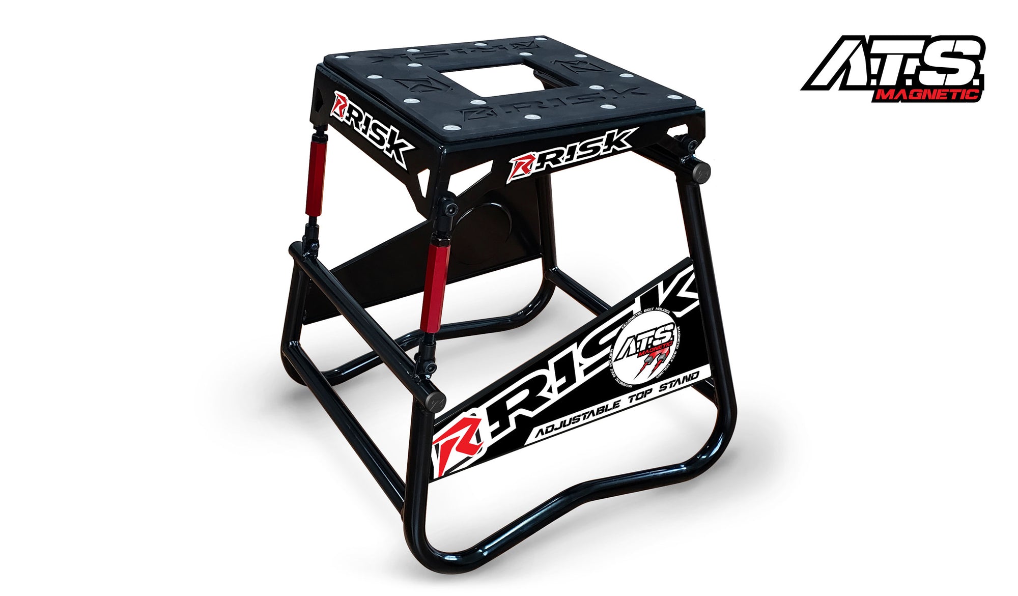 ATS - Adjustable Top Moto/Dirtbike Stand with Magnetic Side Panels // Risk Racing Europe