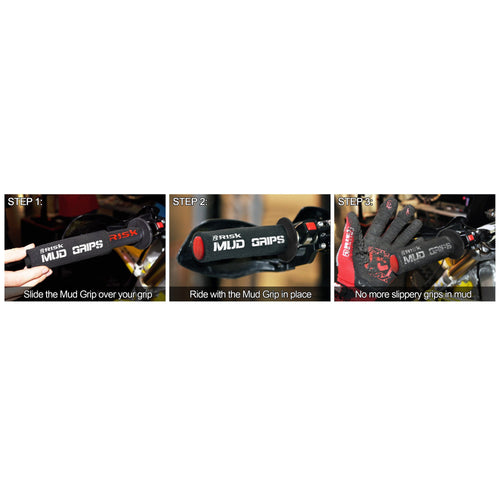 ¡Agarre de barro - haga que el barro, agarre resbaladizo se sienta seco!